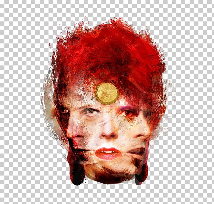 David Bowie Blackstar Art The Rise And Fall Of Ziggy Stardust And The Spiders From Mars Changes PNG, Clipart, Art, Blackstar, Blood, Changes, Clown Free PNG Download