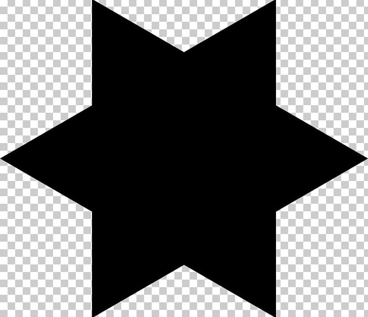 Five-pointed Star Hexagram PNG, Clipart, Angle, Black, Black And White, Computer Icons, Fivepointed Star Free PNG Download