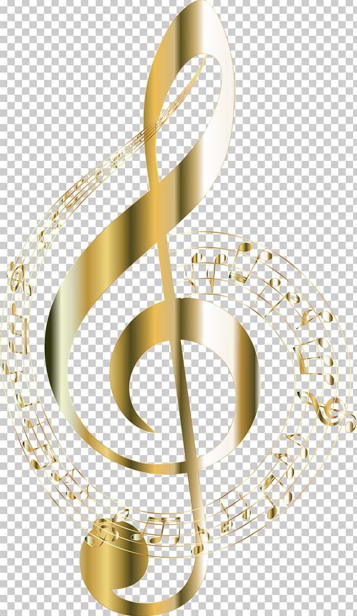 Musical Note Gold PNG, Clipart, Art, Brass, Circle, Clef, Clip Art Free PNG Download