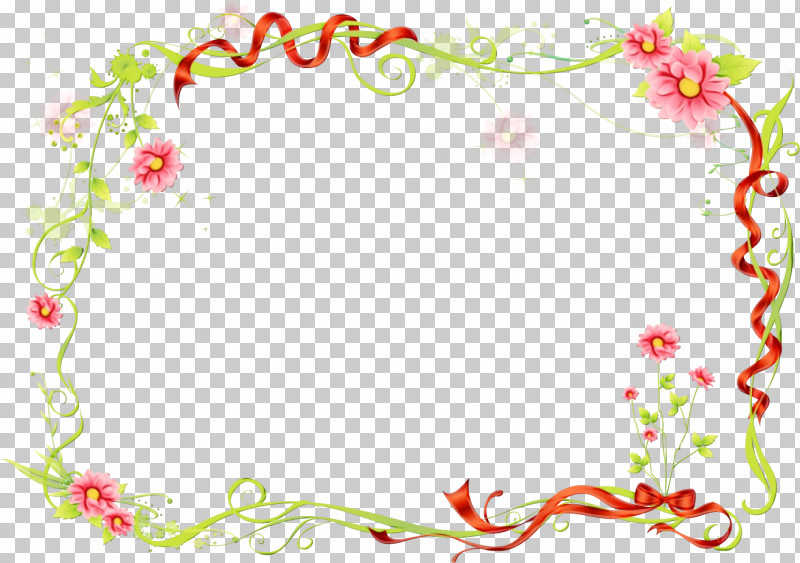 Picture Frame PNG, Clipart, Floral Rectangular Frame, Flower Rectangular Frame, Paint, Picture Frame, Pink Free PNG Download