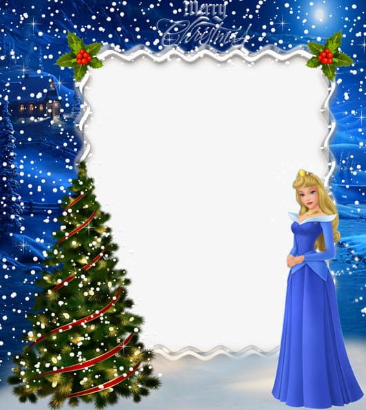 Blue Christmas Snow Queen PNG, Clipart, Blue, Blue Clipart, Border, Card, Card Border Free PNG Download