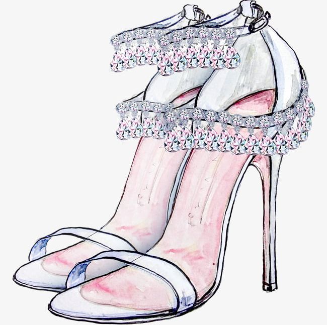 White Princess Heels PNG, Clipart, Cartoon, Diamond, Dream, Goddess, Goddess Dream Free PNG Download