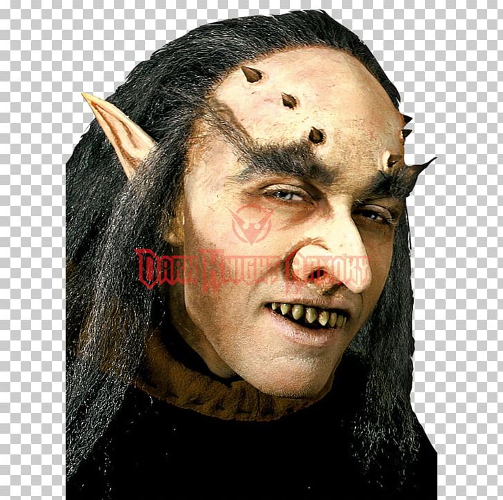 Goblin Nose Prosthesis Cheek Eyebrow PNG, Clipart, Character, Cheek, Chin, Costume, Demon Free PNG Download