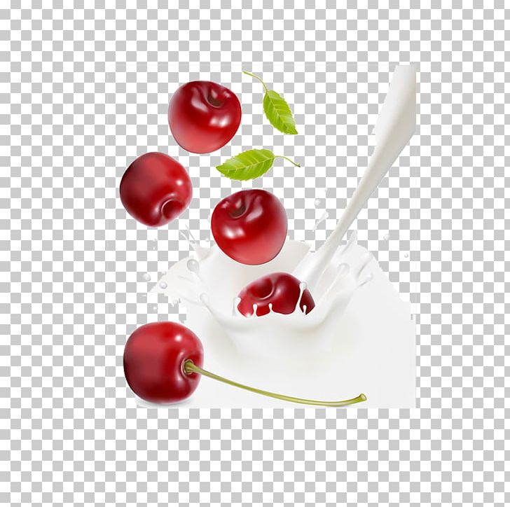 Milk Berry Cream Cherry PNG, Clipart, Berry, Cherry, Cherry Blossom, Cherry Blossoms, Cherry Cherry Free PNG Download
