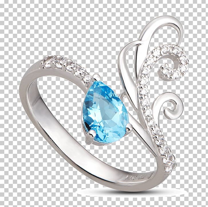 Ring Topaz Jewellery Sapphire Gemstone PNG, Clipart, 14 K, Blue, Body Jewellery, Body Jewelry, Diamond Free PNG Download