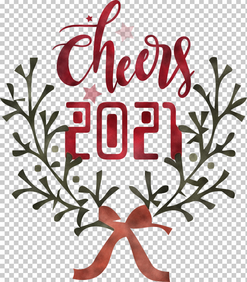 Cheers 2021 New Year Cheers.2021 New Year PNG, Clipart, Biology, Branching, Cheers 2021 New Year, Christmas Day, Floral Design Free PNG Download