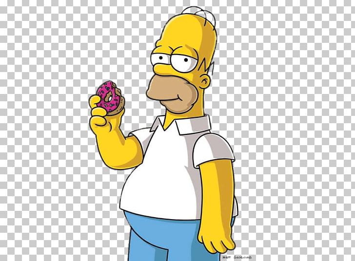 Homer Simpson Eating A Donut PNG, Clipart, At The Movies, Bart Simpson, Cartoons Free PNG Download