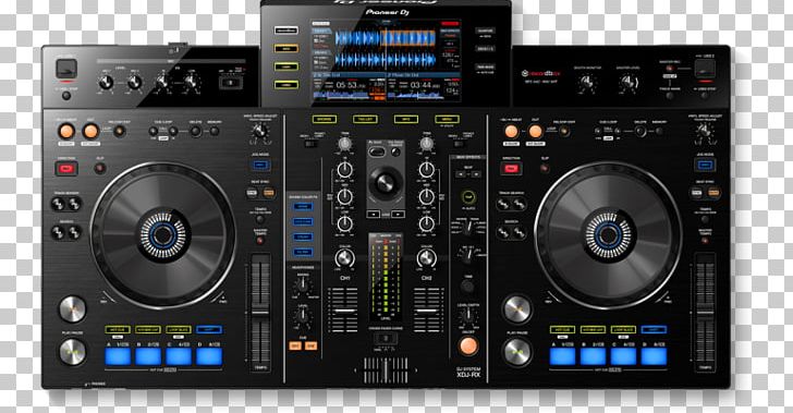 Pioneer DJ DJ Controller Disc Jockey Pioneer XDJ-RX CDJ PNG, Clipart, Audio, Audio Equipment, Audio Mixers, Controller, Disc Jockey Free PNG Download