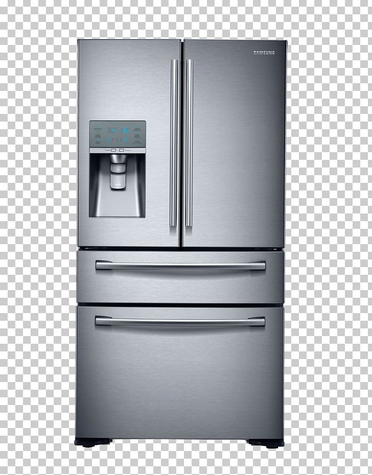 Refrigerator Stainless Steel Samsung Home Appliance Countertop PNG, Clipart, Countertop, Door, Drawer, Electronics, Fridge Free PNG Download