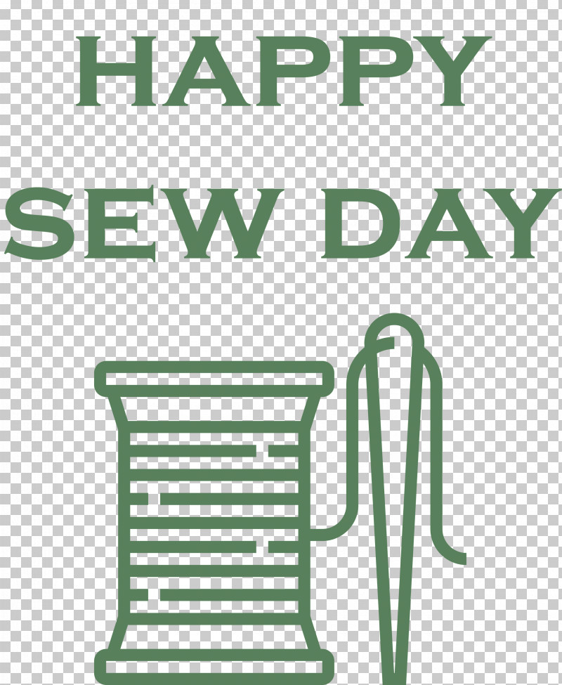 Sew Day PNG, Clipart, Furniture, Geometry, Green, Line, Logo Free PNG Download