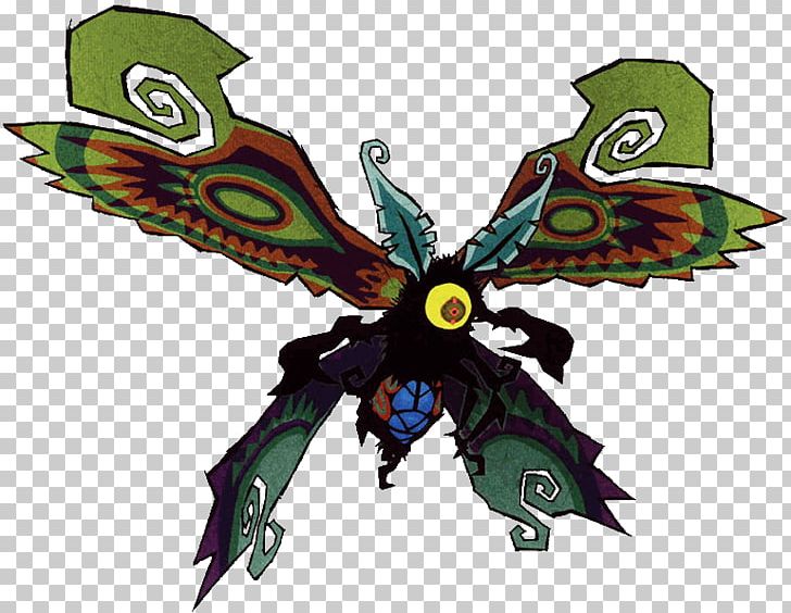 The Legend Of Zelda: The Wind Waker Butterfly The Legend Of Zelda: Majora's Mask Boss PNG, Clipart,  Free PNG Download