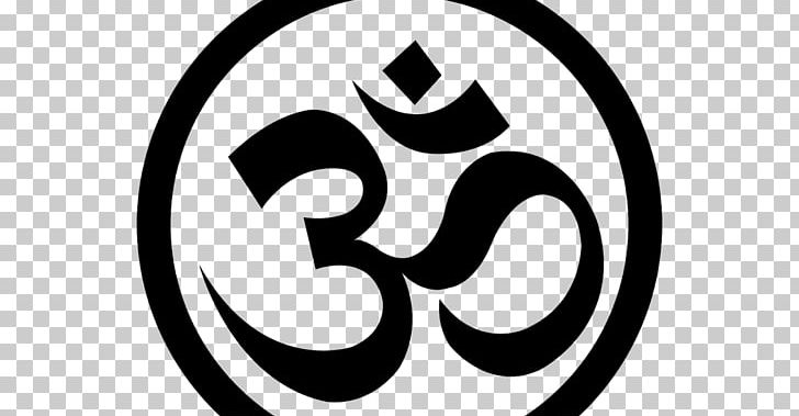 Om Symbol Sticker Decal Sign PNG, Clipart, Area, Black And White, Brand, Buddhism, Bumper Sticker Free PNG Download