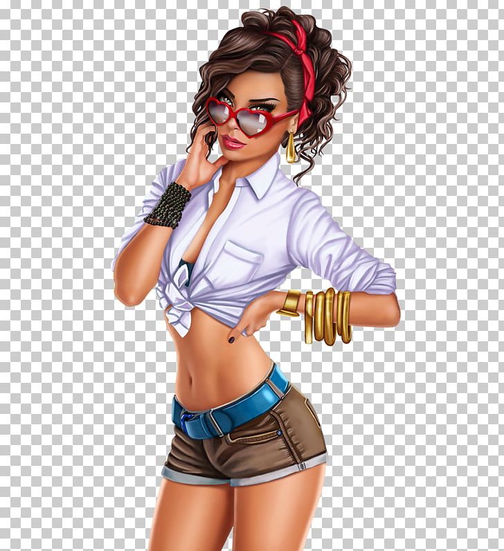 Pin-up Girl One-piece Swimsuit Female PNG, Clipart, Art, Bayan, Bayan Resimleri, Brown Hair, Costume Free PNG Download
