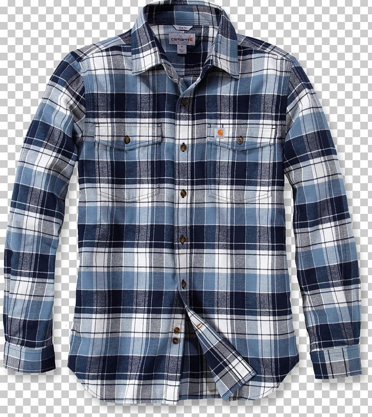 T-shirt Sleeve Flannel Carhartt PNG, Clipart, Blue, Button, Carhartt, Clothing, Collar Free PNG Download