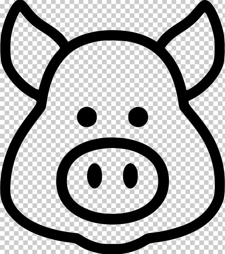 Domestic Pig Computer Icons PNG, Clipart, Animals, Black And White, Chinese Zodiac, Computer Icons, Domestic Pig Free PNG Download