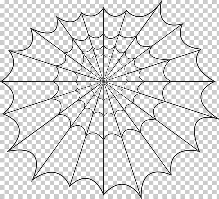 Spider Silk Spider Web PNG, Clipart, Angle, Area, Black And White, Circle, Drawing Free PNG Download