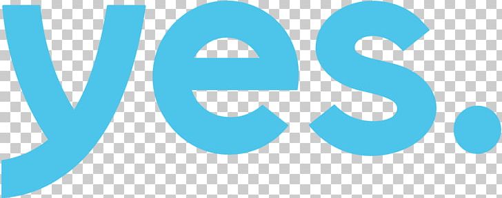 Yes Logo Satellite Television Brand PNG, Clipart, Agencja Interaktywna, Aqua, Azure, Blue, Brand Free PNG Download