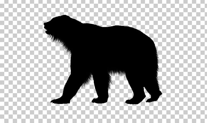 Bear Silhouette White Wildlife Terrestrial Animal PNG, Clipart, Aladeen, Animal, Animals, Bear, Black Free PNG Download