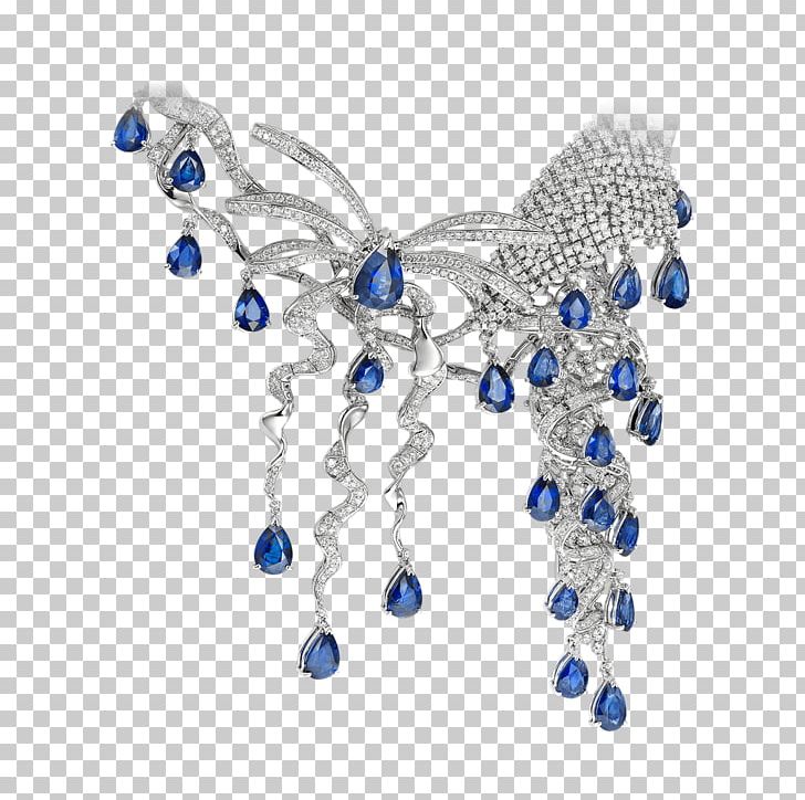Jewellery Earring Gemstone Necklace Sapphire PNG, Clipart, Blue, Body Jewelry, Brooch, Charms Pendants, Clothing Accessories Free PNG Download