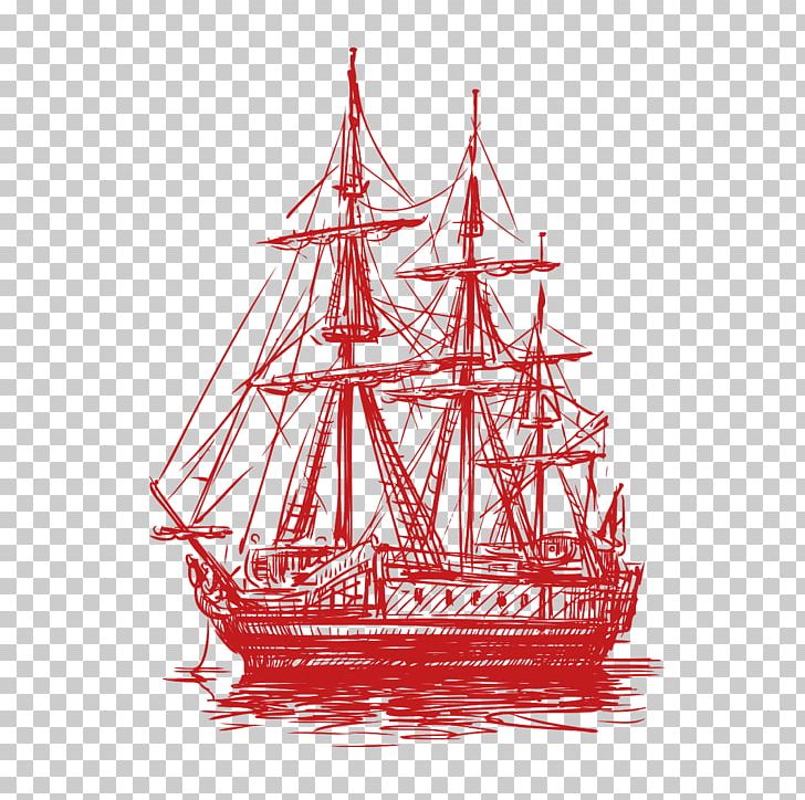 Sailing Ship Watercraft PNG, Clipart, Brig, Brigantine, Caravel, Carrack, Cartoon Free PNG Download