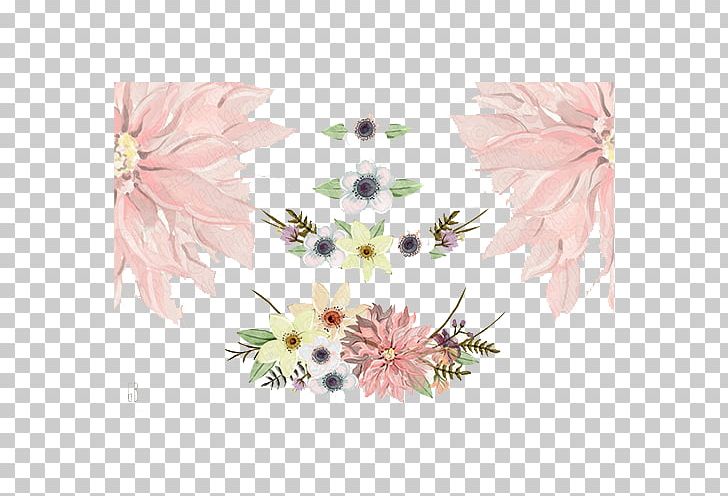 Deer Antler Watercolor Painting Flower PNG, Clipart, Art, Blossom, Chrysanths, Color, Decoration Free PNG Download