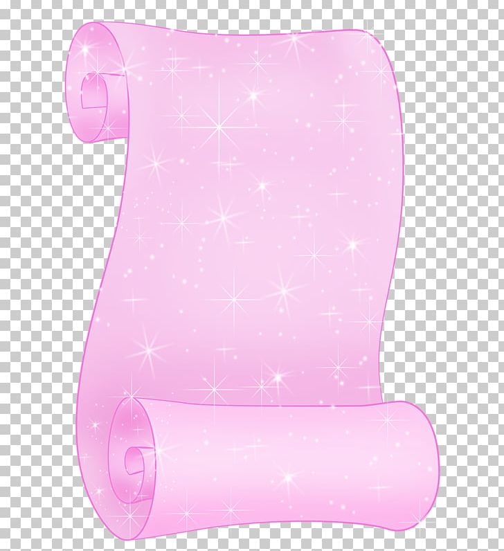 pink scroll frame clip art
