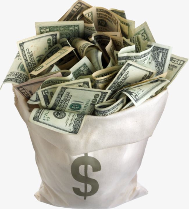 A Bag Of Dollars PNG, Clipart, Bag, Bag Clipart, Currency, Dollar, Dollars Clipart Free PNG Download