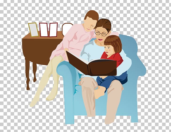 Child Mother Cartoon Illustration PNG, Clipart, Business Man, Child, Clip Art, Conversation, Couch Free PNG Download