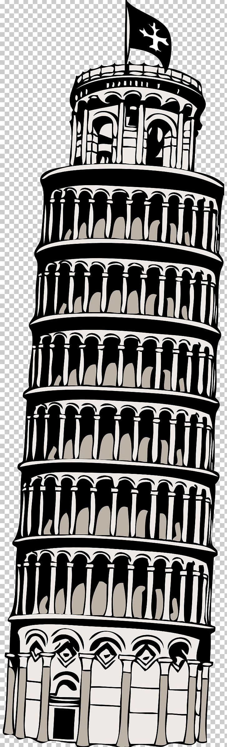 Leaning Tower Of Pisa Suurhusen PNG, Clipart, Black And White, Building, Clip Art, Colosseum, Drawing Free PNG Download