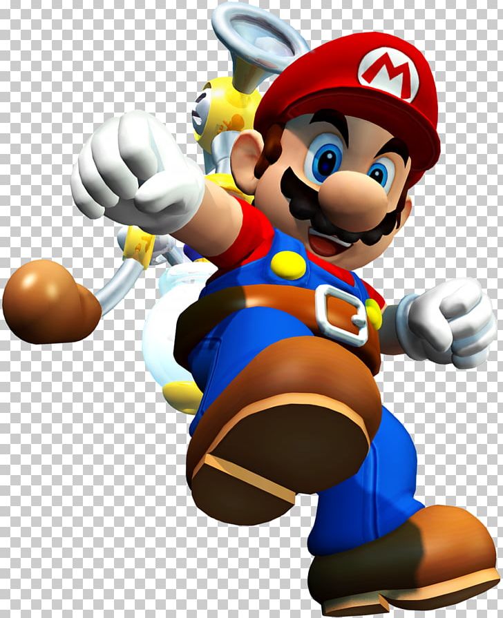 Super Mario Sunshine Super Mario Bros. Super Mario 64 Super Mario World PNG, Clipart, Action Figure, Bowser, Cartoon, Computer Wallpaper, Figurine Free PNG Download