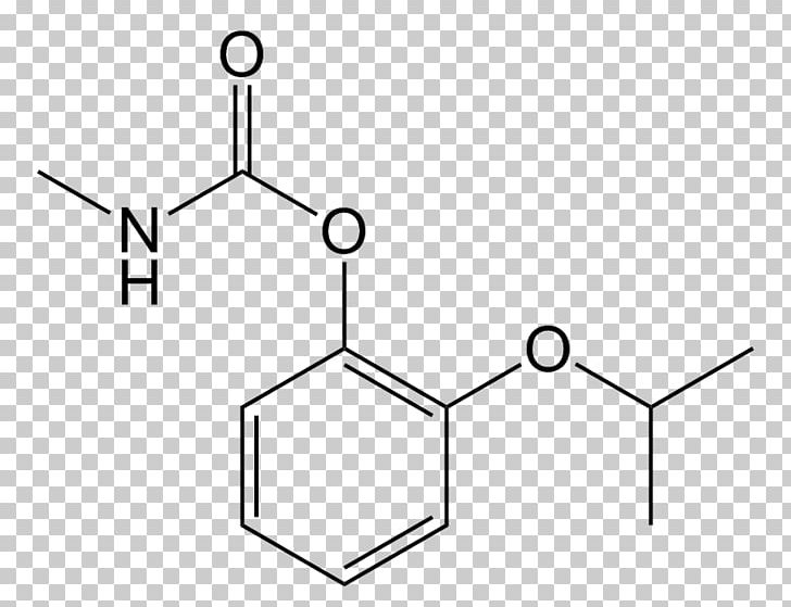 Insecticide Propoxur Structural Formula Structural Isomer PNG, Clipart, Angle, Area, Black And White, Chemical Bond, Chemical Compound Free PNG Download