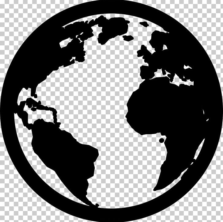 Globe Computer Icons Earth PNG, Clipart, Art Language, Black And White, Circle, Clip Art, Computer Icons Free PNG Download