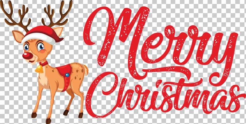 Merry Christmas PNG, Clipart, Cartoon, Character, Christmas Day, Christmas Ornament, Deer Free PNG Download