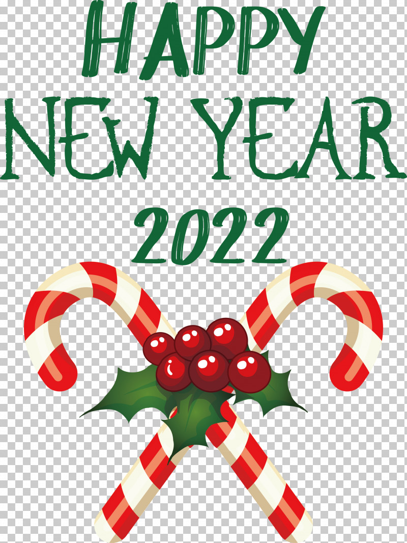 2022 New Year Happy New Year 2022 PNG, Clipart, Candy Cane, Christmas Day, Christmas Wreath, Flat Design, Snowman Free PNG Download