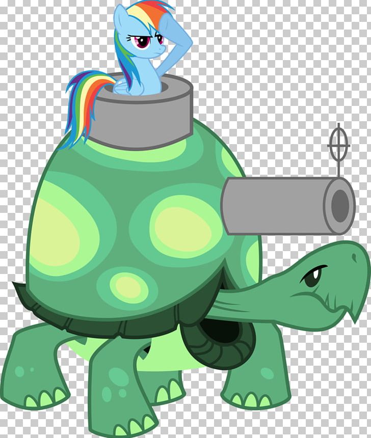 Turtle Pony Rainbow Dash Tortoise PNG, Clipart, Amphibian, Animals, Art, Cartoon, Drawing Free PNG Download