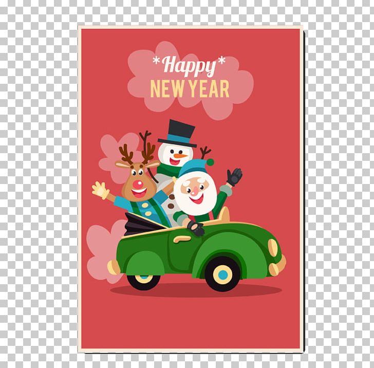 Santa Claus Christmas Eve Christmas Tree PNG, Clipart, Birthday Card, Business Card, Car, Cartoon, Chinese New Year Free PNG Download