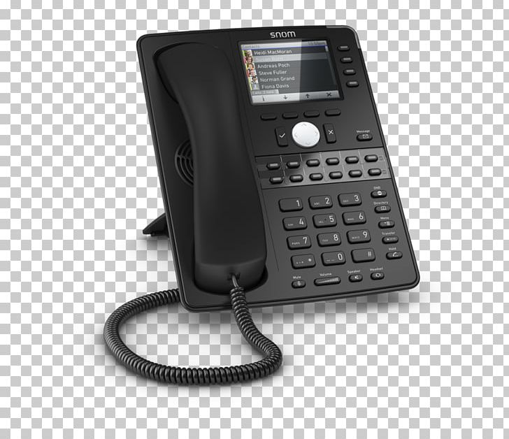 Snom VoIP Phone Telephone Voice Over IP Session Initiation Protocol PNG, Clipart, Answering Machine, Business Telephone System, Caller Id, Communication, Corde Free PNG Download