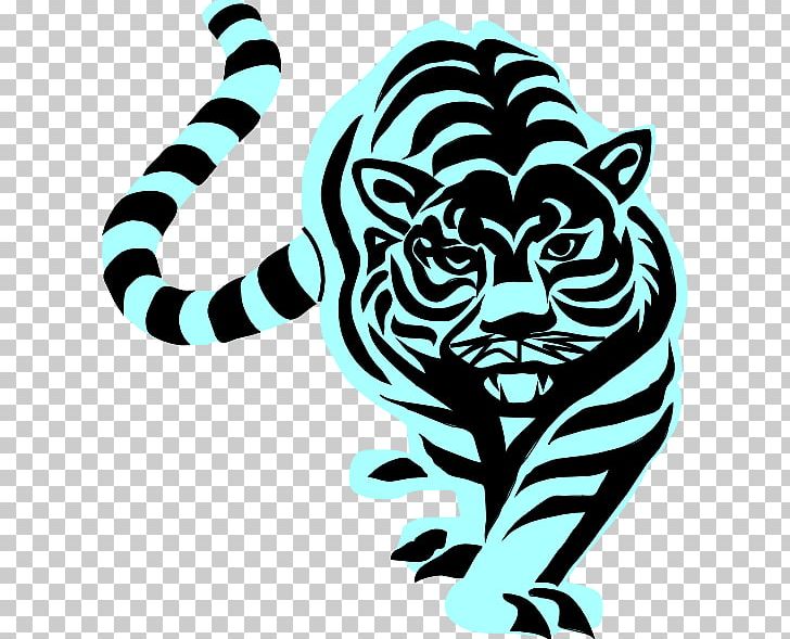 tiger eye clip art black and white