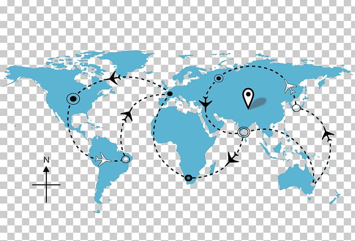 Earth Airplane Flight Round-the-world Ticket Travel PNG, Clipart, Aircraft, Airline, Airline Ticket, Air Transport, Airway Free PNG Download