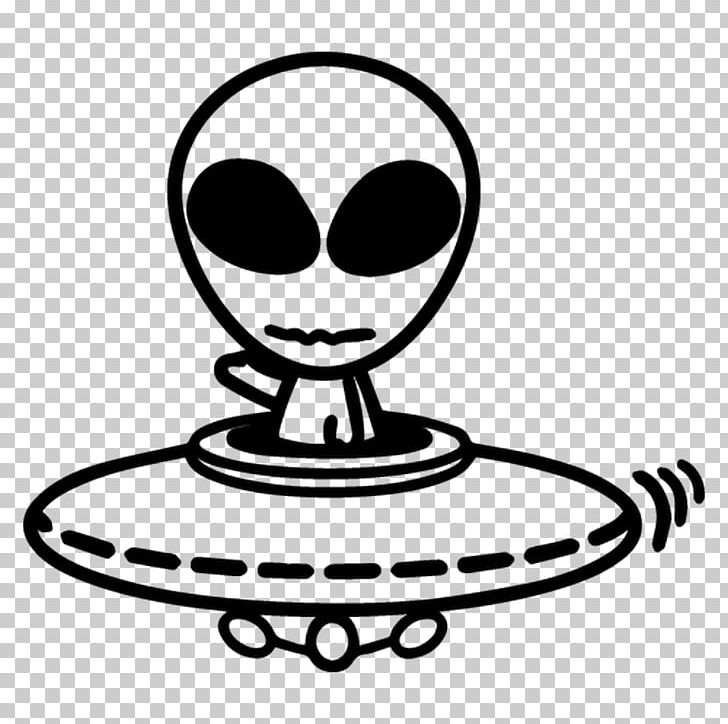 Sticker Alien Decal Drawing Unidentified Flying Object PNG, Clipart, Alien, Aliens, Black And White, Decal, Drawing Free PNG Download