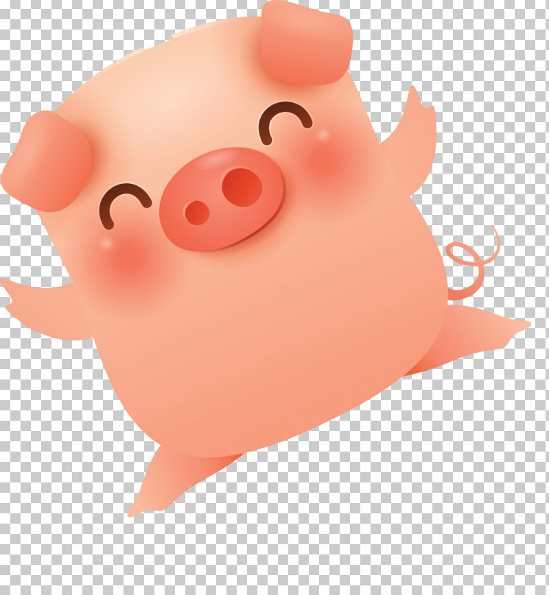 Cute Pig PNG, Clipart, Animation, Cartoon, Cute Pig, Livestock, Nose Free PNG Download