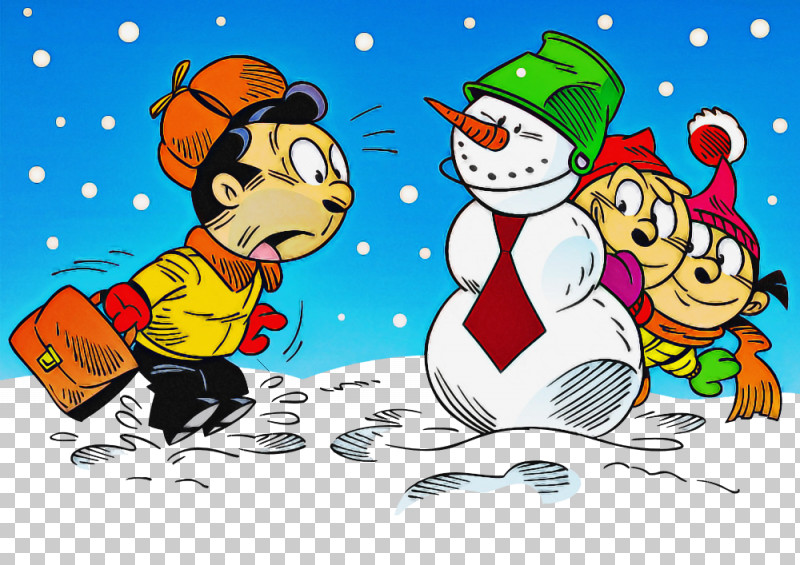 Snowman PNG, Clipart, Animation, Cartoon, Christmas, Christmas Eve, Playing In The Snow Free PNG Download
