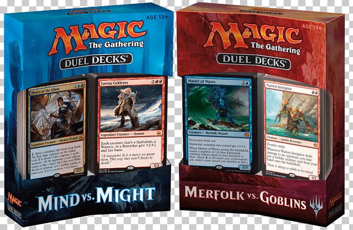 Magic: The Gathering Duel Decks: Merfolk Vs. Goblins Playing Card Duel Decks: Knights Vs. Dragons PNG, Clipart,  Free PNG Download