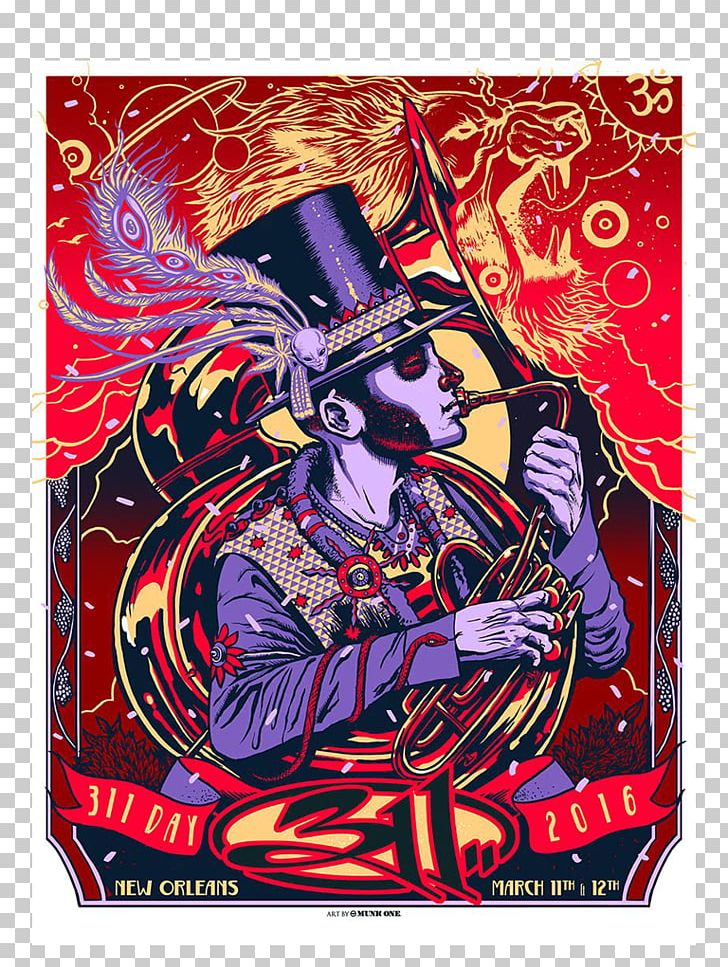 Poster New Orleans Art Museum 0 PNG, Clipart, 311, 311 Day Live In New Orleans, Advertising, Album Cover, Art Free PNG Download