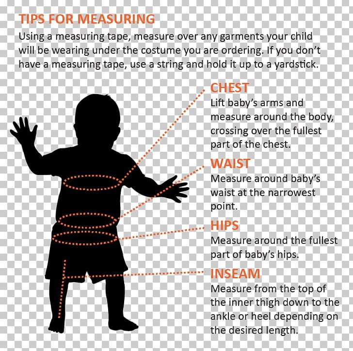 Child Costume Size Chart