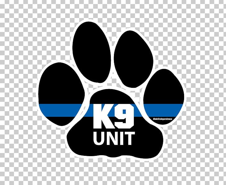 Police Dog Paw Thin Blue Line PNG, Clipart, Animals, Brand, Decal, Dog, Eyewear Free PNG Download