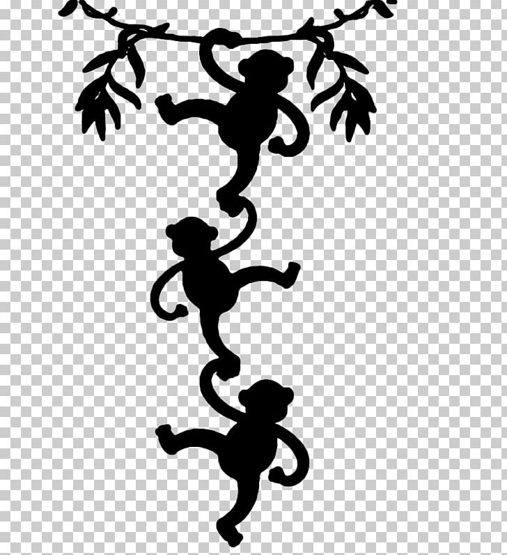 Silhouette Stencil Wall Decal Pattern PNG, Clipart, Animals, Artwork, Black And White, Branch, Child Free PNG Download
