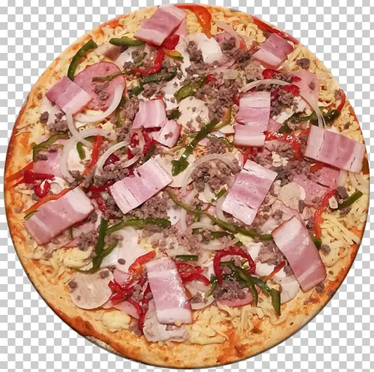California-style Pizza Sicilian Pizza Tarte Flambée Bacon PNG, Clipart,  Free PNG Download