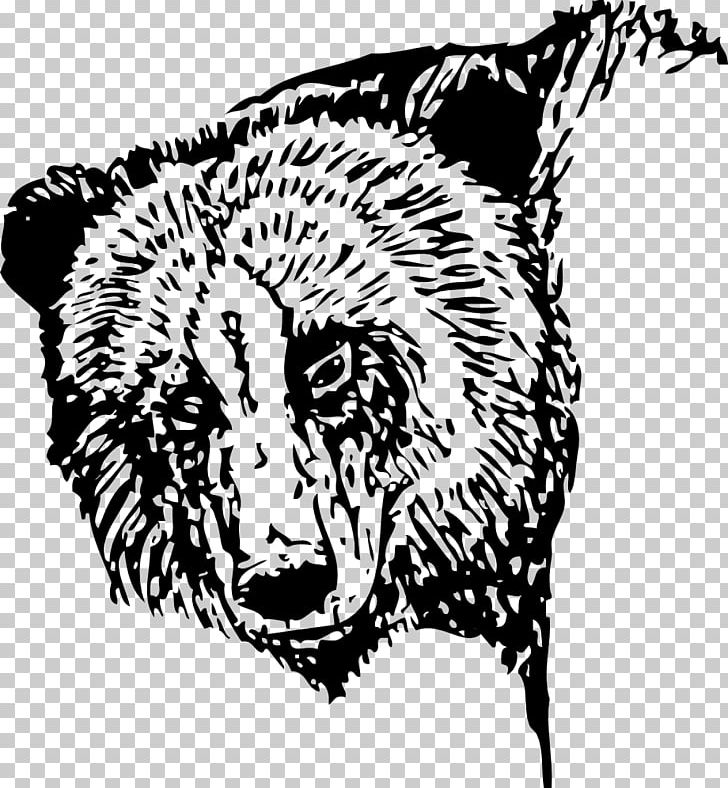 American Black Bear Polar Bear Brown Bear PNG, Clipart, Animals, Bear, Bear Head, Big Cats, Black Free PNG Download
