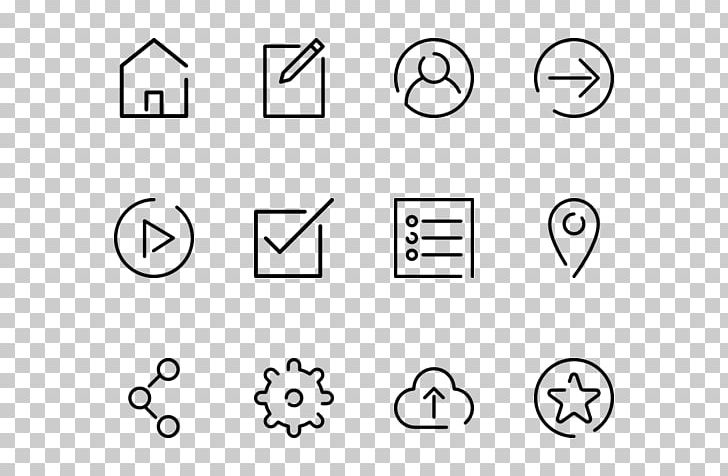 Computer Icons Icon Design Web Design PNG, Clipart, Angle, Area, Black And White, Circle, Desktop Wallpaper Free PNG Download